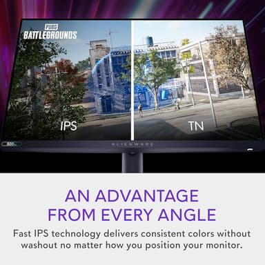 Alienware AW2524HF Gaming Monitor - 24.5-inch (1920x1080) 500Hz (Overclock) 0.5ms Display, Height/Tilt/Swivel/Pivot Adjustability, 3yr Advanced Exchange-Black - Image 2