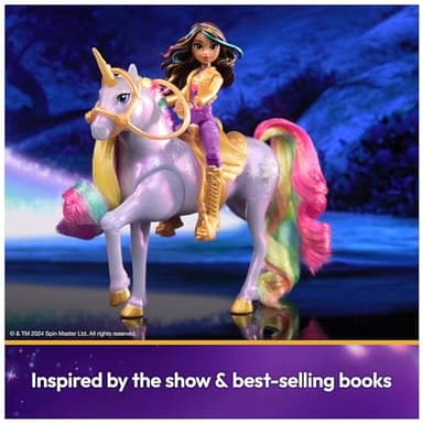 Unicorn Academy, Sophia & Light Magic Wildstar with Rainbow Light-up Effects, 2 Riding Accessories, Dolls & Unicorn Toys for Girls Ages 4 and up - Image 8