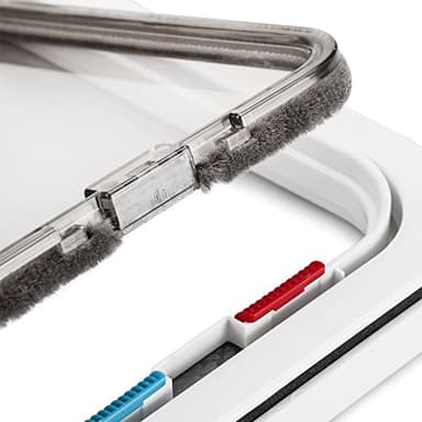 Depets Medium Cat Flap Door with 4 Way Lock (Outer Size 7.5" x 7.8"), Magnetic Pet Door Kit White, Weather-Resistant Cat Door for Cats & Doggy - Image 5