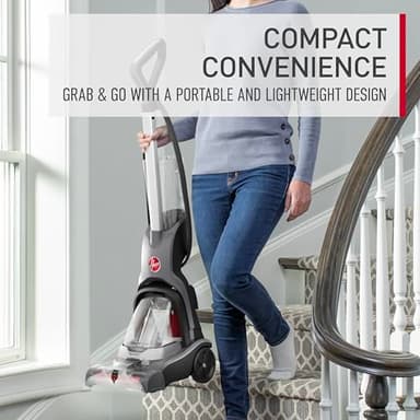 Hoover PowerDash Pet Advanced Compact Carpet Cleaner Machine with Above Floor Cleaning, Lightweight Carpet Shampooer Machine, Pair with a Hoover Carpet Cleaner Solution for a Bright, Refreshed Home - Image 6