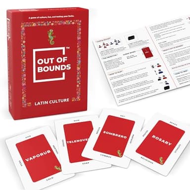 Simpli Gaming Out of Bounds: Latin Culture - Fun Guessing Cultural Word Game for Latinos - Family Friendly - Image 3