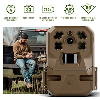Moultrie Edge Cellular Trail Camera - Nationwide 4G LTE - HD Video-Audio - Built in Memory - Cloud Storage - Image 6