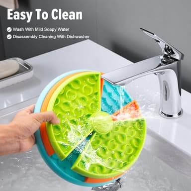 Slow Feeder Dog Bowl 3 Levels, Reduces Boredom and Anxiety, Non-Slip Interactive Puzzle Feeder, Suitable for Small/Medium/Larger Dogs - Image 7