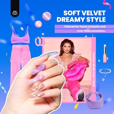 Beetles Cat Eye Gel Nail Polish Set - 20 Colors Nude Pink Green Blue Purple Brown Black Cat Eye Nail Polish Kit with Magnet Base Coat Glossy Matte Top Coat Soak Off UV Salon DIY Gift for Women - Image 5