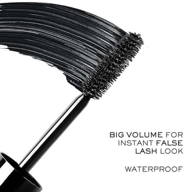 Lancôme Monsieur Big Waterproof Mascara – Instant Volume Mascara with False Lash Effect – Up to 12x More Volume & 24-Hour Wear - Volumizing & Lengthening Mascara - Smudge and Flake Free – Black - Image 3