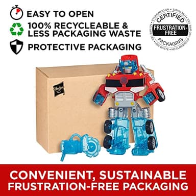 Transformers Rescue Bots Energize Optimus Prime Action Figure, 7-Inch Scale, Ages 3-7 (Amazon Exclusive) - Image 6