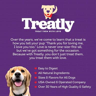 Treatly USA Collagen Twist 6-7" Dog Chew Treats - Natural Flavor, 2 Count/1 Pack - Image 10