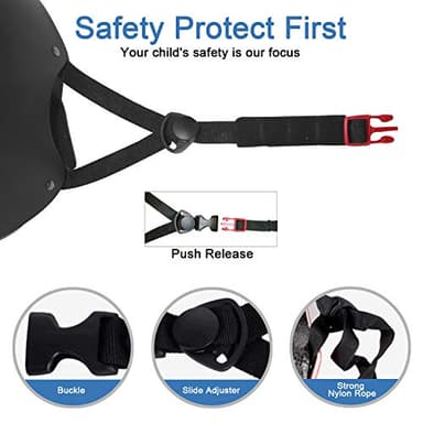 BURSUN Kids Bike Helmet Ventilation & Adjustable Toddler Helmet for Ages 2-3-5-8 Kids Boys Girls Multi-Sport Helmet for Bicycle Skate Scooter, 5 Colors - Image 5