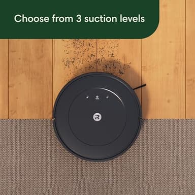 iRobot Roomba Vac Robot Vacuum (Q011) - Power-Lifting Suction, Quieter Cleaning Mode, Multi-Surface Cleaning, Cleans in Neat Rows, Easy to use, Self-Charging, Works with Alexa - Image 6