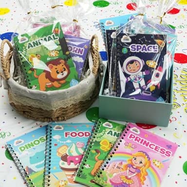 ZMLM 24 Water Coloring Books for Kids Party Favors - Bulk Mini Coloring Books for Kids Ages 4-8,Small Birthday Goodie Bag Stuffers School Teacher Return Gift Art Crafts Classroom Prizes (Classic) - Image 5