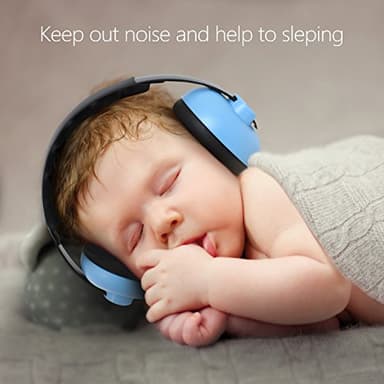 BBTKCARE Baby Ear Protection Noise Cancelling Headphones for Babies for 3 Months to 3 Years (Blue) - Image 5