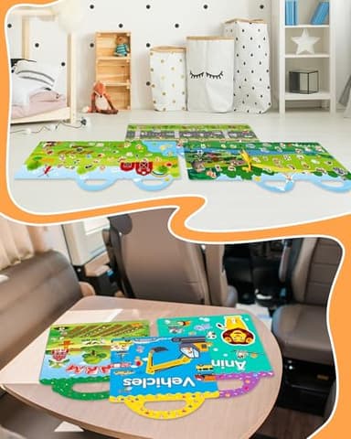 Walenced Reusable Sticker Book for Toddlers 2-4 Years, Stickers for Kids, Toddler Sticker Book Ages 1-3, Toddler Craft Activities, Toddlers Travel Toys Ages 2+ Boy Girl Birthday Gifts - Image 5