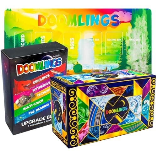 Doomlings - A Delightful Card Game for The End of The World - Best New Strategy Card Game for Kids, Adults & Teens | 2-6 Players | Perfect for Families and Travel | Easy to Learn (Deluxe Edition) - Image 1