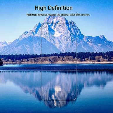 HKKAIS Designed For Oneplus 8T 5G Tempered Glass Screen Protector 2-Pack Camera Lens Protector Film 2-Pack - Image 3