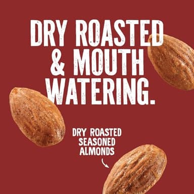 Emerald Nuts Dry Roasted Almonds (1-Pack) | 5 Oz Resealable Bag | Plant-Based Protein, Kosher Certified, Non-GMO | Contains No Artificial Preservatives, Flavors or Synthetic Colors - Image 4