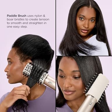 Shark HD435 FlexStyle Air Styling & Drying System, Powerful Hair Blow Dryer & Multi-Styler with Auto-Wrap Curlers, Curl-Defining Diffuser, Oval Brush, & Concentrator Attachment, Stone - Image 13