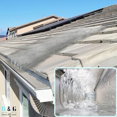 R & G Home and Yard Gutter Guard - True 45 FT Set (5.9 in x 45 in, 12 PCS), Fit 5 Inch Gutter and Smaller Gutters - Premium Stainless Steel Micro Mesh Gutter Guards - Contractor Grade, Easy DIY - Image 2