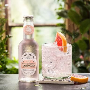 Fentimans Botanically Brewed Natural Pink Grapefruit Tonic Water, 6.7 fl oz Bottles – Premium Mixer for Cocktails & Refreshing Drinks - Image 3