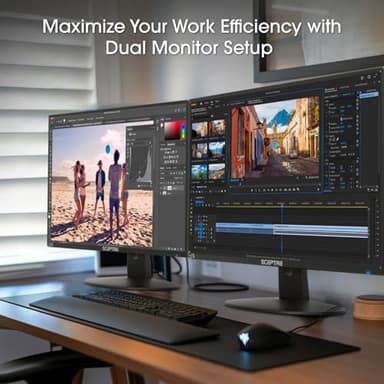 Sceptre New 24-inch Gaming Monitor 100Hz HDMI x2 Build-in Speakers 2025 - Image 6