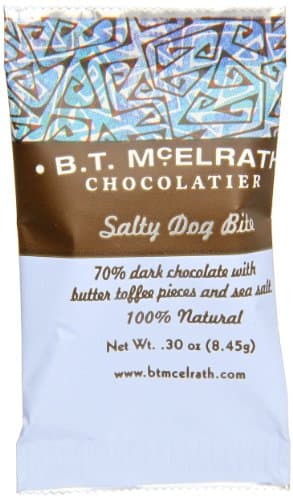B.T. McElrath Chocolate Bite 70%, Salty Dog, .3 Ounce (Pack of 90) - Image 1