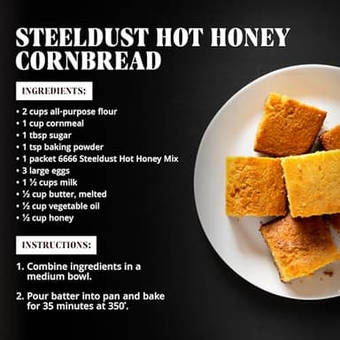 6666 Four Sixes Steeldust Hot Honey Seasoning Mix, 1.25 Ounce - Image 9