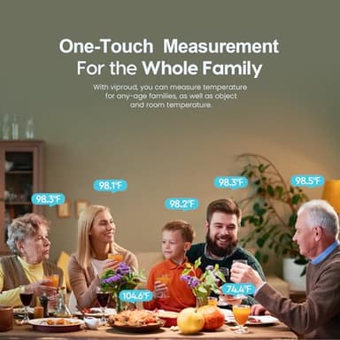 No-Touch Forehead Thermometer for Adults and Kids, Fast Accurate Baby Thermometer with Fever Alarm & Mute Mode - Take Quick Temperature Easily - Image 6