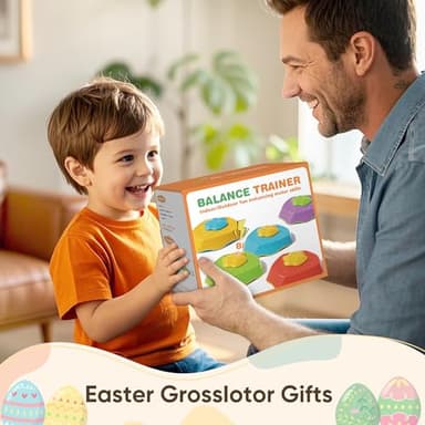 5-Pack Stepping Stones for Kids with Sound Effects - Balance & Coordination Toys for Toddlers Ages 3+, Indoor/Outdoor Play with Interactive Sensory Feedback - Image 7