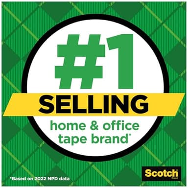 Scotch Magic Tape, 12 Rolls, Numerous Applications, Invisible, Engineered for Repairing, 3/4 x 1000 Inches, Boxed - Image 3