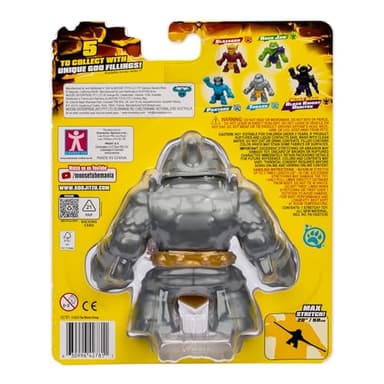 Heroes of Goo Jit Zu Stretch Strikers Hero Pack, Stretchy Action Figure Thrash, Unique Goo Filling, Stretches Up to 3 Times Their Size, Collect All 5 Squishy, Stretchy, Scrunchy Characters - Image 6