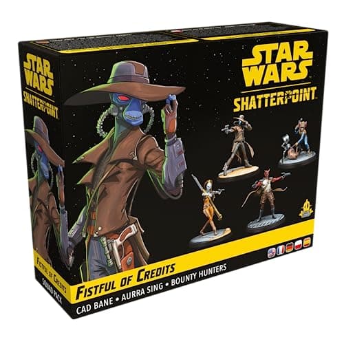 Star Wars Shatterpoint Fistful of Credits SQUAD PACK - Tabletop Miniatures Game, Strategy Game for Kids and Adults, Ages 14+, 2 Players, 90 Minute Playtime, Made by Atomic Mass Games - Image 1