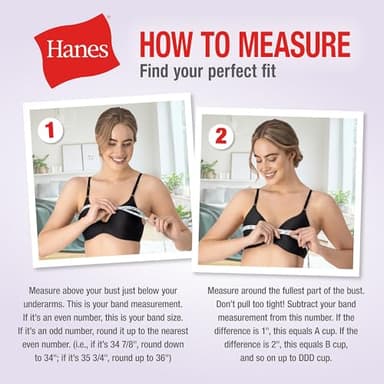 Hanes Womens Cropped Bralette, Breathable Pullover Bra, Crop Top, Solid Or Assorted, 3-pack Bra, Sky Grey Heather/Concrete Heather/White, Large US - Image 7