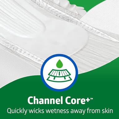 FitRight Adult Diapers, Ultra Heavy Absorbency, M (Waist Size 32in-44in), 80 Count, OptiFit Incontinence Briefs for Men and Women, Disposable, Moisture-Wicking, Leak Protection, - Image 3