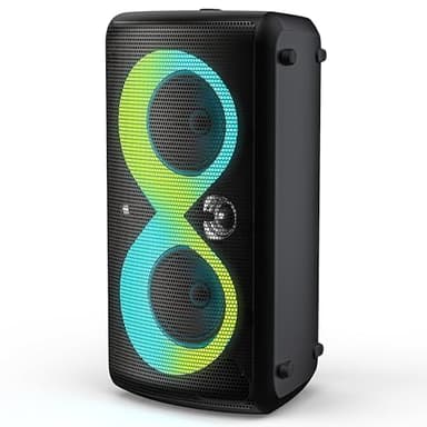 Monster Cycle Plus Bluetooth Speaker, 380W High Power Portable Party Speaker with 7 Lighting Effects, 108dB Loud Stereo Sound, 24H Playtime, Speakers with Subwoofer for Outdoor, Party - Image 1