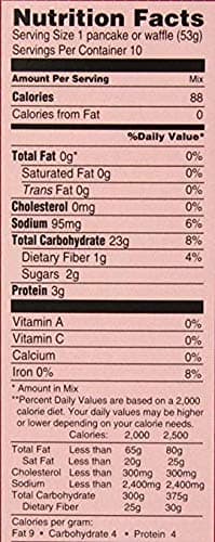 Garvey's Organic Pancake & Waffle Mix, 9 Ounce, 3 Count - Image 3