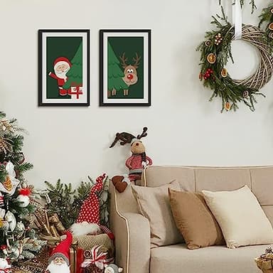 upsimples 11x17 Picture Frame, Display Pictures 9x15 with Mat or 11 x 17 Without, Wall Hanging Poster Frames, Black, 1 Pack - Image 7