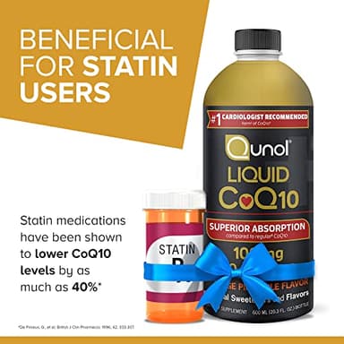 Qunol Liquid CoQ10 100mg, Superior Absorption Natural Supplement Form of Coenzyme Q10, Antioxidant for Heart Health, Orange Pineapple Flavored, 60 Servings, 20.3 oz Bottle - Image 5