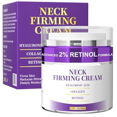 Retinol Cream for Face, Neck Creams for Tightening and Firming, Anti Aging Face Moisturizer for Face, Day & Night Moisturizing with Collagen, Hyaluronic Acid for Sagging Skin, Wrinkle, 1.7 Fl OZ - Image 1