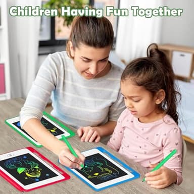 8 Pack LCD Writing Tablet for Kids, 6.5 Inch Colorful Doodle Board Drawing Tablet, Erasable Reusable Electronic Drawing Pads, Educational Learning Toys Birthday Gifts for Girls Boys Age 3 4 5 6 7 8 - Image 7