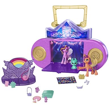 My Little Pony Toys: Make Your Mark Musical Mane Melody, 3 Hoof to Heart Figures, Doll Playsets and Interactive Toys for 5 Year Old Girls and Boys and Up, Lights & Sounds - Image 1