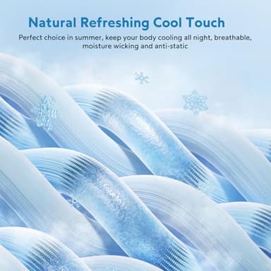 HOMFINE Cooling Blankets for Hot Sleepers - Summer Blanket Thin Lightweight Breathable Soft Double Side Enhanced Cooling for Bed Couch Sofa, Keep Cool for Night Sweats (Pink, 90 x 90 inches) - Image 2