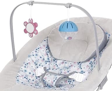 Smart Steps® My First Rocker 2 Bouncer, Daisy Pink - Image 8