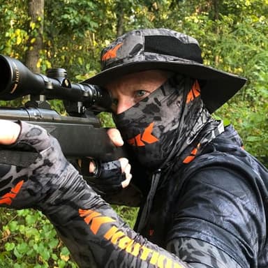 KastKing Sol Armis UPF 50 Boonie Hat - Sun Protection, Fishing, Beach & Hiking Hat, Blackout - Image 7