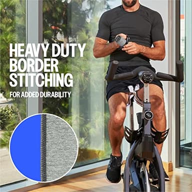 Acteon Microfiber Gym Towels 5 Pack, Quick Dry Silver ION Odor-Free Sweat Towel, Super Absorbent Fast Drying for Men & Women, Workout, Yoga, Running, Hiking, Travel – 16x30.5 Inch - Image 6