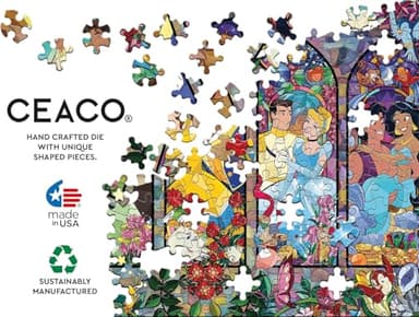 Ceaco - Disney - Princess Castle Royal Windows - 1500 Piece Jigsaw Puzzle - Image 5