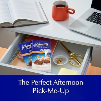 Lindt CLASSIC RECIPE Caramel with Sea Salt Milk Chocolate Bar, Milk Chocolate Candy with Pieces of Caramel and Sea Salt, 4.4 oz. (12 Pack) - Image 3