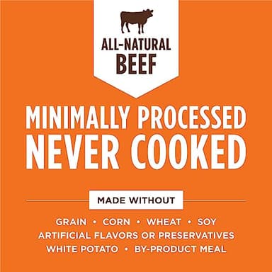 Instinct Raw Boost Mixers, Freeze Dried Dog Food Topper, Grain Free Recipe - All Natural Beef, 14 oz. Bag - Image 5