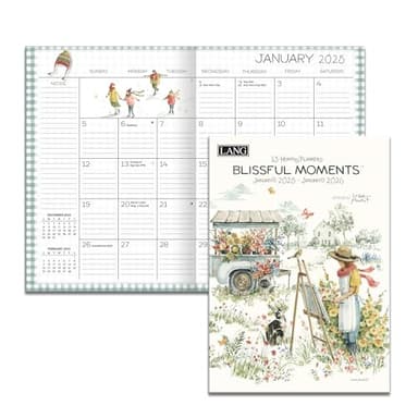 Lang, Blissful Moments by Lisa Audit 2025 Monthly Planner - Image 2