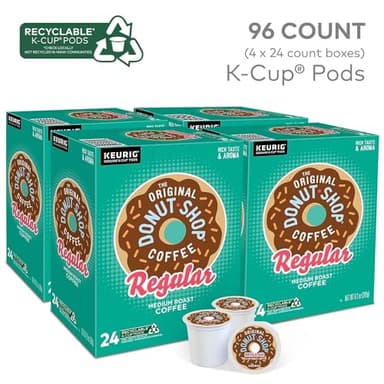The Original Donut Shop Regular Keurig Single-Serve K-Cup Pods, Medium Roast Coffee, 96 Count - Image 2
