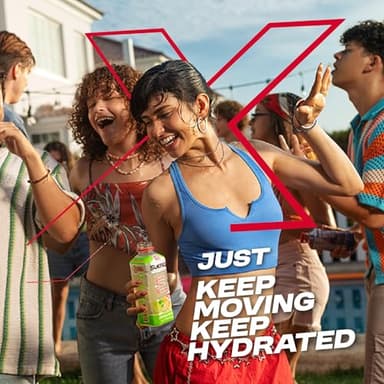 SueroX Sugar-Free Sports Drink for Hydration and Recovery, Electrolyte Hydration Drink with 8 Ions, Zero Calorie Sports Drinks with Electrolytes, Tropical Pack, 21.3 Fl Oz, 12 Count - Image 7