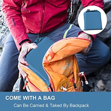 Sleeping Bag Liner Portable Travel Camping Sheets Lightweight and Compact Sleeping Sack Sheets for Adults Comfortable Liners for Traveling Hotel Camping Picnic Hostels Backpacking - Image 2